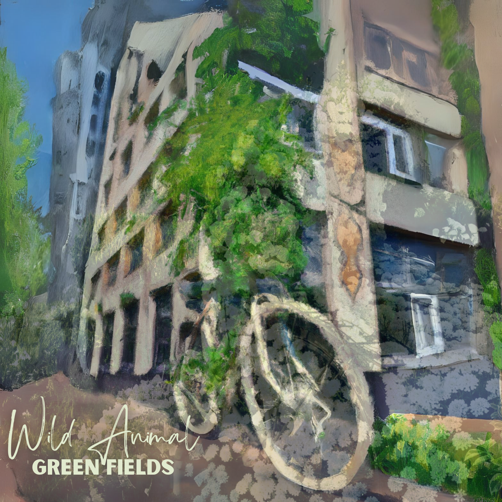 Wild Animal — Green Fields single cover